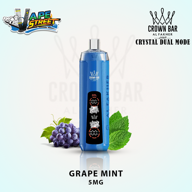 Al Fakher Crown Bar Crystal 8000 Puffs Disposable Vape