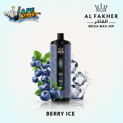 Al Fakher Crown Bar Mega Max 40K Puffs Disposable Vape