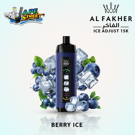Al Fakher Crown Bar ICE ADJUST 15K Puffs from Crown Bar Vape
