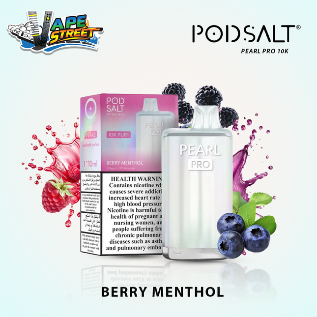 POD SALT PEARL PRO 10000 PUFFS DISPOSABLE VAPE 20MG