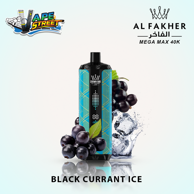 Al Fakher Crown Bar Mega Max 40K Puffs Disposable Vape