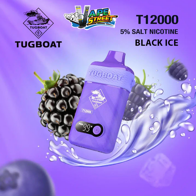 TUGBOAT T12000 DISPOSABLE VAPE 12000 PUFFS