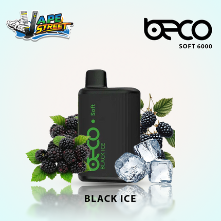 BECO SOFT 6000 Puffs Disposable Vape (Non-Rechargeable)- 20 & 50mg