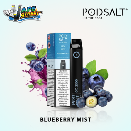 PS GO 2500 Puffs From Pod Salt Disposable Vape Device (20mg)