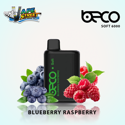BECO SOFT 6000 Puffs Disposable Vape (Non-Rechargeable)- 20 & 50mg