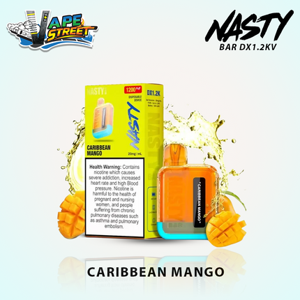 Nasty Bar DX1.2K Puffs 20mg Disposable Vape