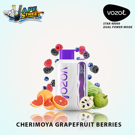 Vozol Star 40K Disposable Vape 50mg (Dual Power Mode)
