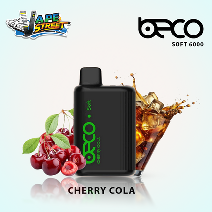 BECO SOFT 6000 Puffs Disposable Vape (Non-Rechargeable)- 20 & 50mg