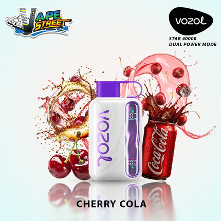 Vozol Star 40K Disposable Vape 50mg (Dual Power Mode)