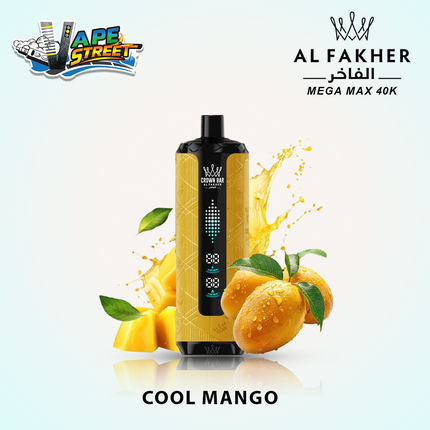Al Fakher Crown Bar Mega Max 40K Puffs Disposable Vape