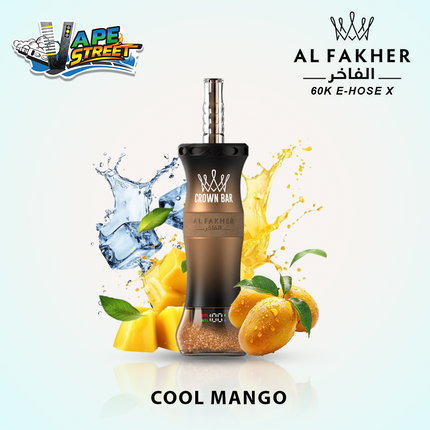 Al Fakher Crown Bar 60K E-Hose X Disposable 60K Puffs