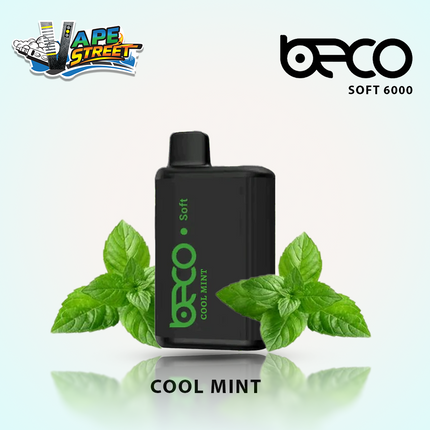 BECO SOFT 6000 Puffs Disposable Vape (Non-Rechargeable)- 20 & 50mg