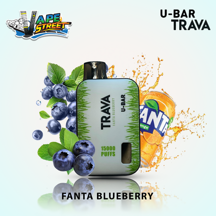 U-Bar Trava 15000 Puffs Disposable Vape 20mg