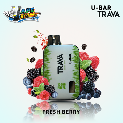 U-Bar Trava 15000 Puffs Disposable Vape 20mg