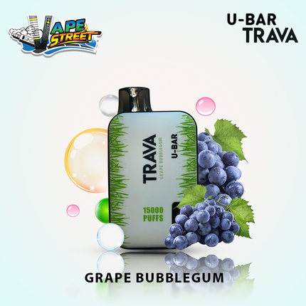 U-Bar Trava 15000 Puffs Disposable Vape 20mg
