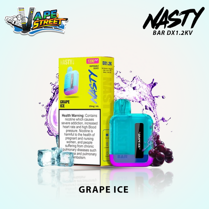 Nasty Bar DX1.2K Puffs 20mg Disposable Vape