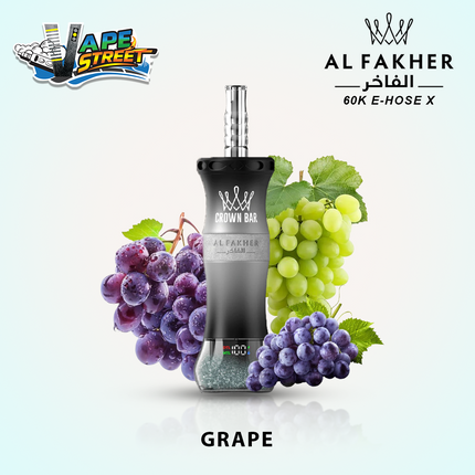 Al Fakher Crown Bar 60K E-Hose X Disposable 60K Puffs