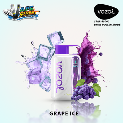 Vozol Star 40K Disposable Vape 50mg (Dual Power Mode)