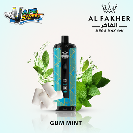 Al Fakher Crown Bar Mega Max 40K Puffs Disposable Vape