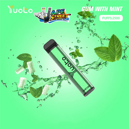 YUOTO XXL Disposable Pods 2500 Puffs (50mg)