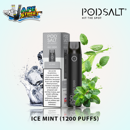 PS GO 2500 Puffs From Pod Salt Disposable Vape Device (20mg)
