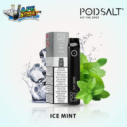 PS GO 2500 Puffs From Pod Salt Disposable Vape Device (20mg)