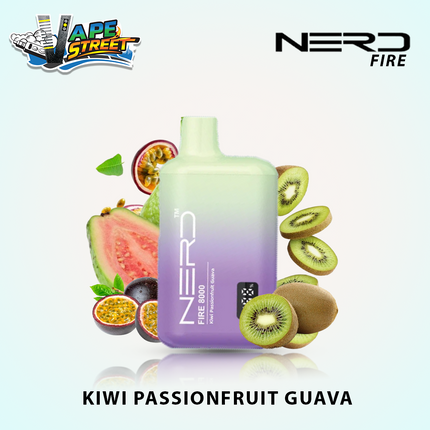 NERD FIRE 8000 PUFFS DISPOSABLE VAPE