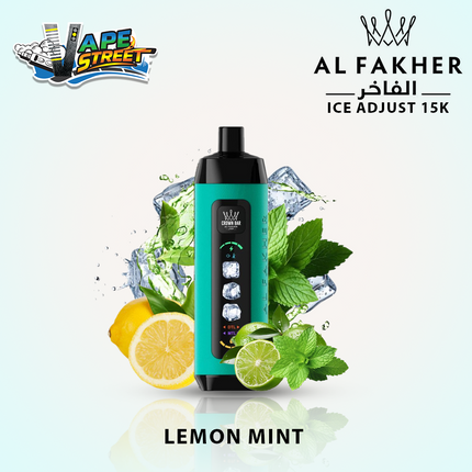 Al Fakher Crown Bar ICE ADJUST 15K Puffs from Crown Bar Vape
