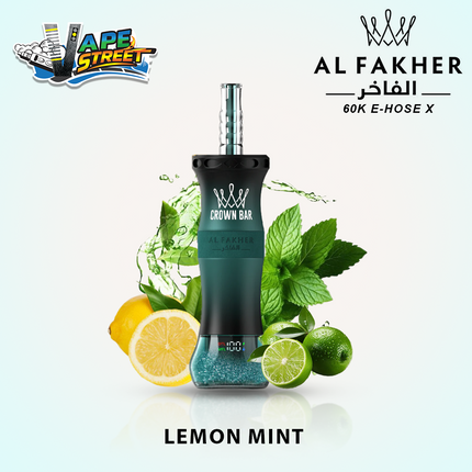 Al Fakher Crown Bar 60K E-Hose X Disposable 60K Puffs