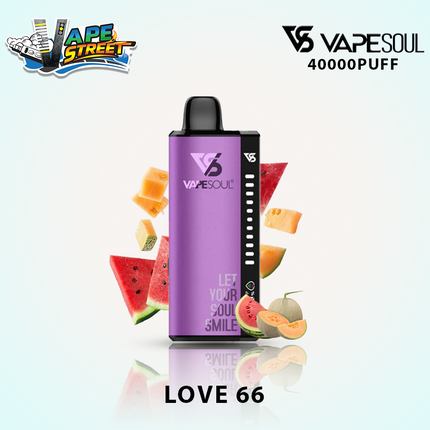 VAPESOUL 40K Puffs 20mg - Disposable Vape