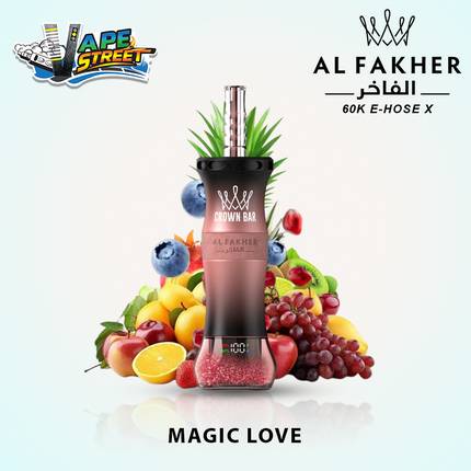 Al Fakher Crown Bar 60K E-Hose X Disposable 60K Puffs
