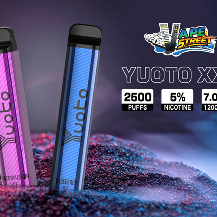 YUOTO XXL Disposable Pods 2500 Puffs (50mg)