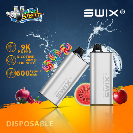 SWIX MATE 9K PUFFS DISPOSABLE VAPE - (Non-Rechargeable)
