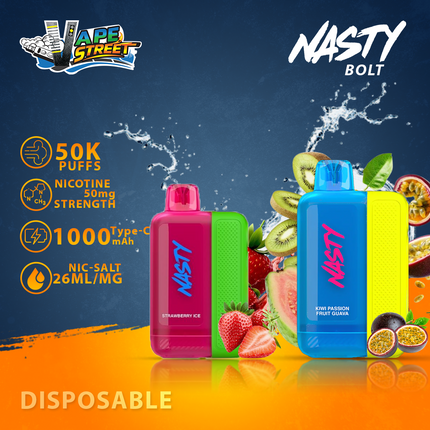 NASTY BOLT 50K HYPER PUFF Disposable Vape