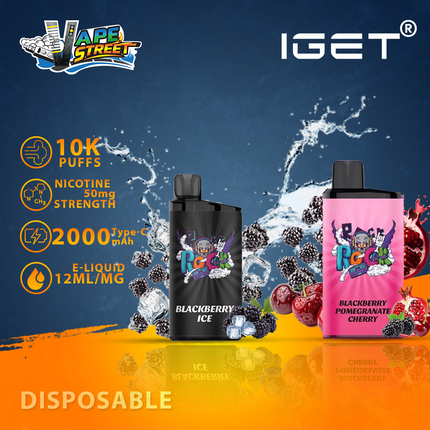 IGET BAR PRO 10000 Puffs 50mg Disposable Vape