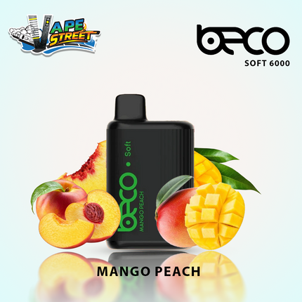 BECO SOFT 6000 Puffs Disposable Vape (Non-Rechargeable)- 20 & 50mg