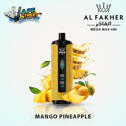 Al Fakher Crown Bar Mega Max 40K Puffs Disposable Vape