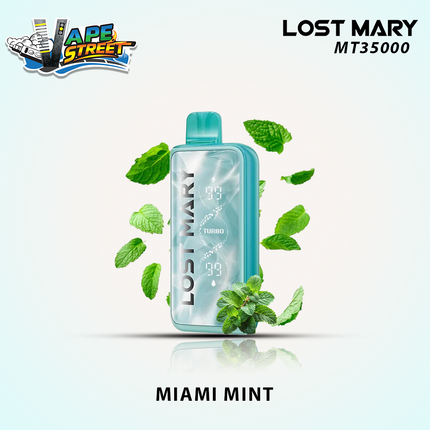 LOST MARY 35K Puffs Disposable Vape MT35000 TURBO 20mg & 50mg