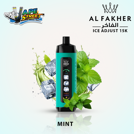 Al Fakher Crown Bar ICE ADJUST 15K Puffs from Crown Bar Vape