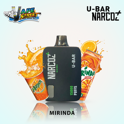 U-Bar Narcoz 15000 Puffs Disposable Vape 20mg