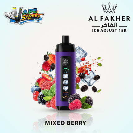 Al Fakher Crown Bar ICE ADJUST 15K Puffs from Crown Bar Vape