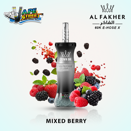 Al Fakher Crown Bar 60K E-Hose X Disposable 60K Puffs
