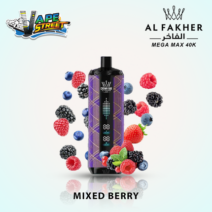 Al Fakher Crown Bar Mega Max 40K Puffs Disposable Vape