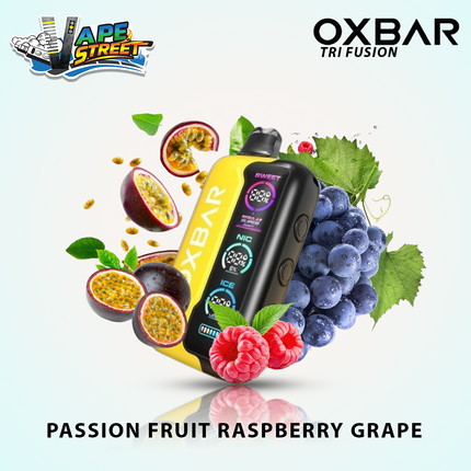 OXBAR TRI FUSION 45K PUFFS 50MG DISPOSABLE VAPE (Triple Tank Control)