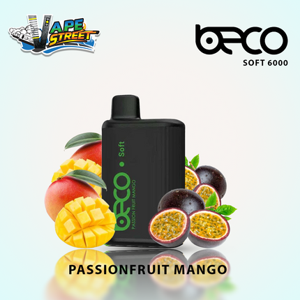 BECO SOFT 6000 Puffs Disposable Vape (Non-Rechargeable)- 20 & 50mg