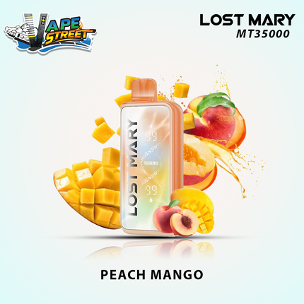LOST MARY 35K Puffs Disposable Vape MT35000 TURBO 20mg & 50mg