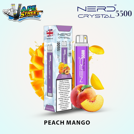 NERD CRYSTAL 5500 PUFFS 20MG DISPOSABLE VAPE