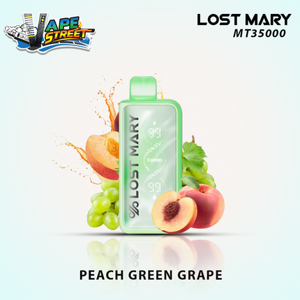 LOST MARY 35K Puffs Disposable Vape MT35000 TURBO 20mg & 50mg