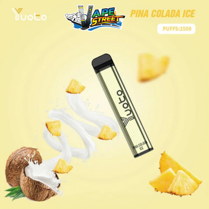 YUOTO XXL Disposable Pods 2500 Puffs (50mg)