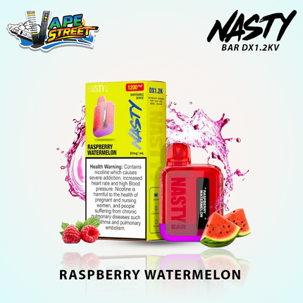 Nasty Bar DX1.2K Puffs 20mg Disposable Vape